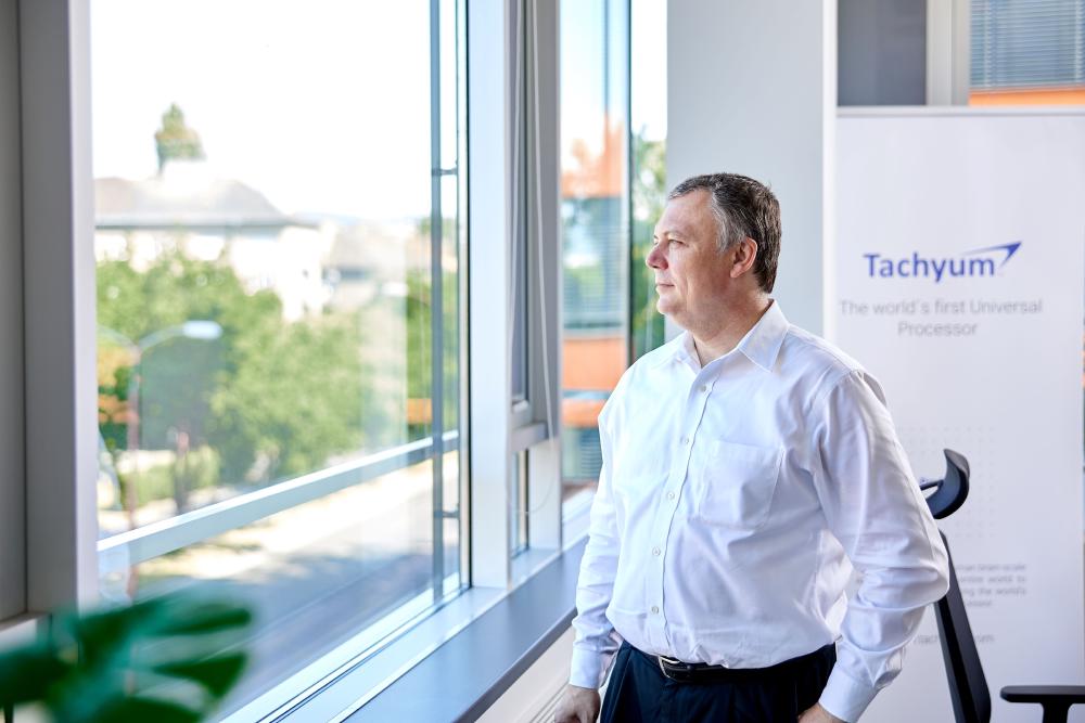 Tachyum CEO Rado Danilak in the company's Bratislava office