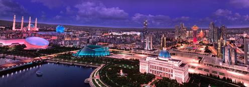 EXPO 2020 Dubai night view