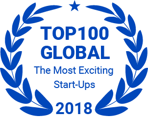 Top 100 Global Most Exciting Start-ups logo