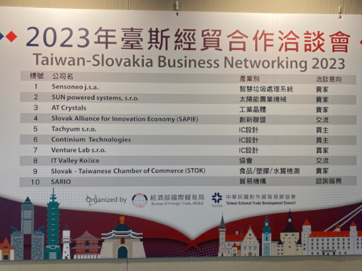 Tachyum Was Part of Slovak Business Mission to Taiwan
