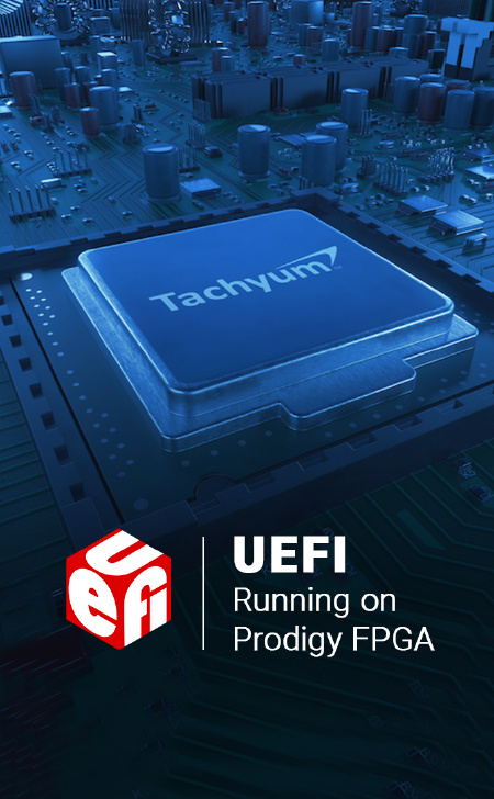 Tachyum úspešne spustila UEFI na FPGA prototype Prodigy
