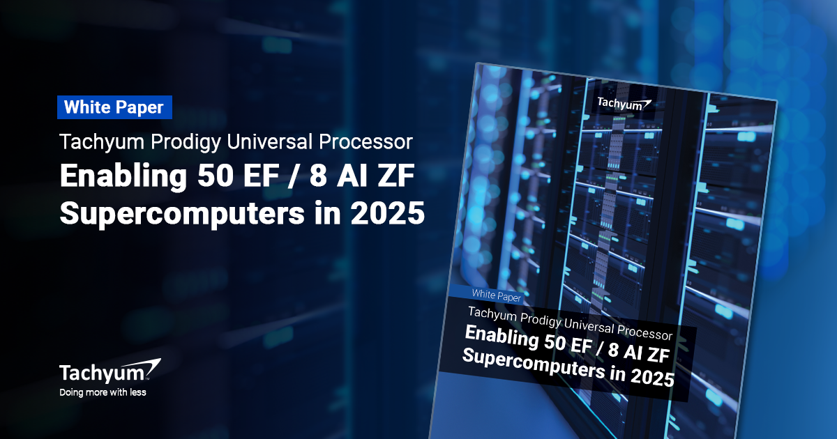Tachyum 8 AI Zettaflops Blueprint to Solve OpenAI Capacity Limitation