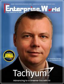 Radoslav Danilak on the cover of February 2022 issue of The Enterprise World