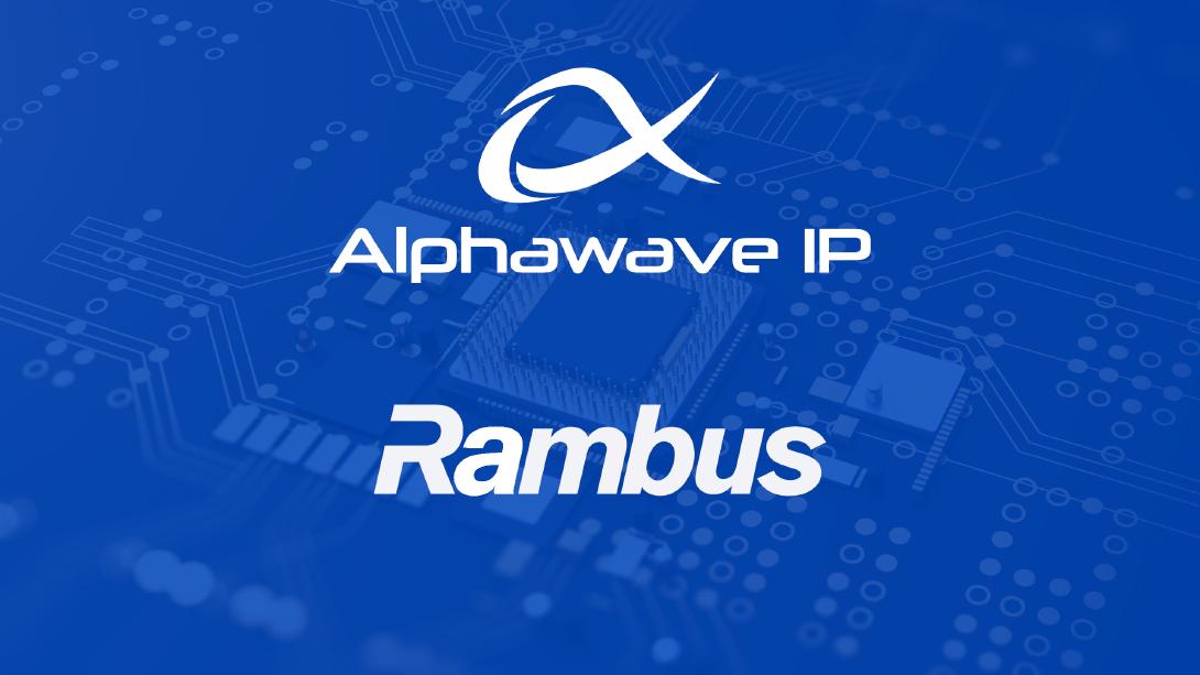 Alphawave IP and Rambus banner