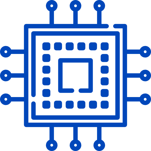 Computing power increase icon