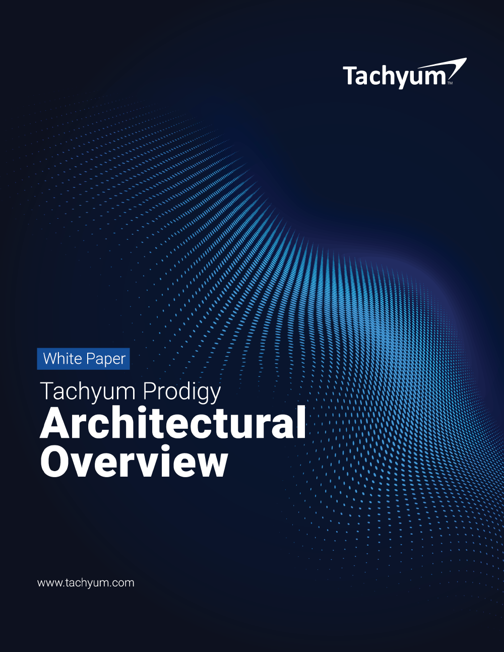Tachyum Prodigy Architecture Overview White Paper Cover Page