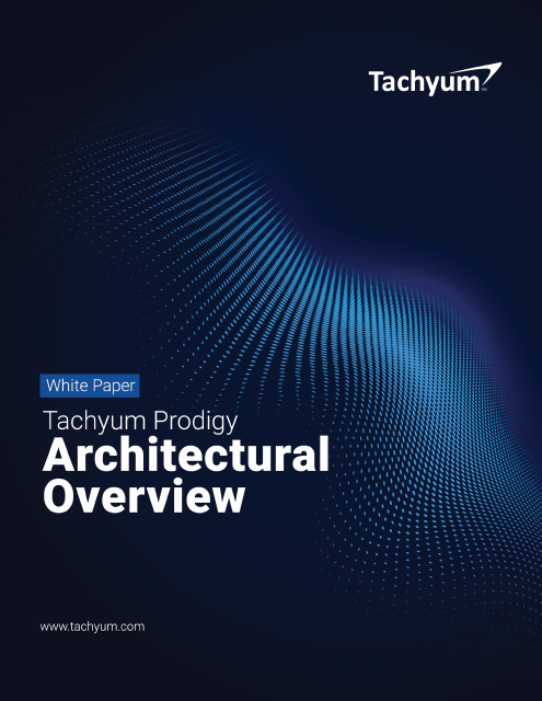 Tachyum Prodigy Architectural Overview White Paper cover page
