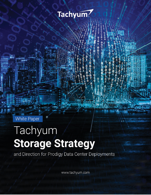 Tachyum Storage White Paper cover page