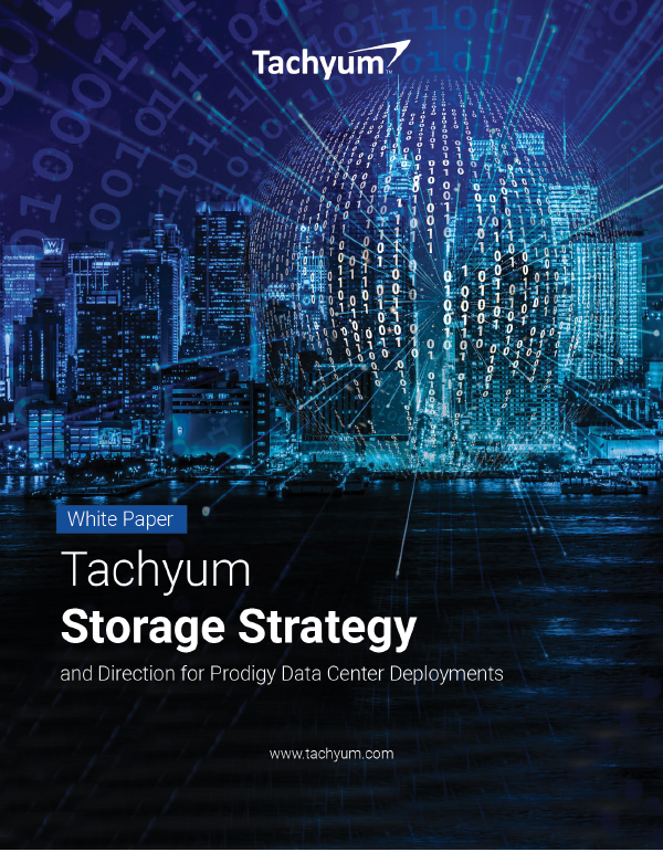 Tachyum Storage Strategy and Direction for Prodigy Data Center Deployments cover page