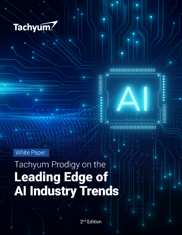 Tachyum Prodigy Artificial Intelligence Second Edition cover page