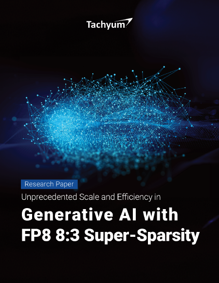 Tachyum FP8 super-sparsity ukazuje cestu k efektívnej generatívnej AI
